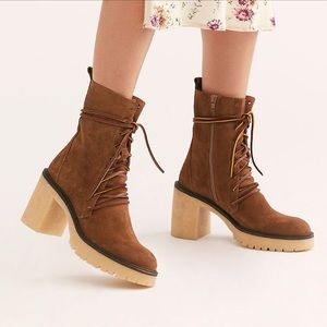 Free People Dylan Lace-Up Boots
